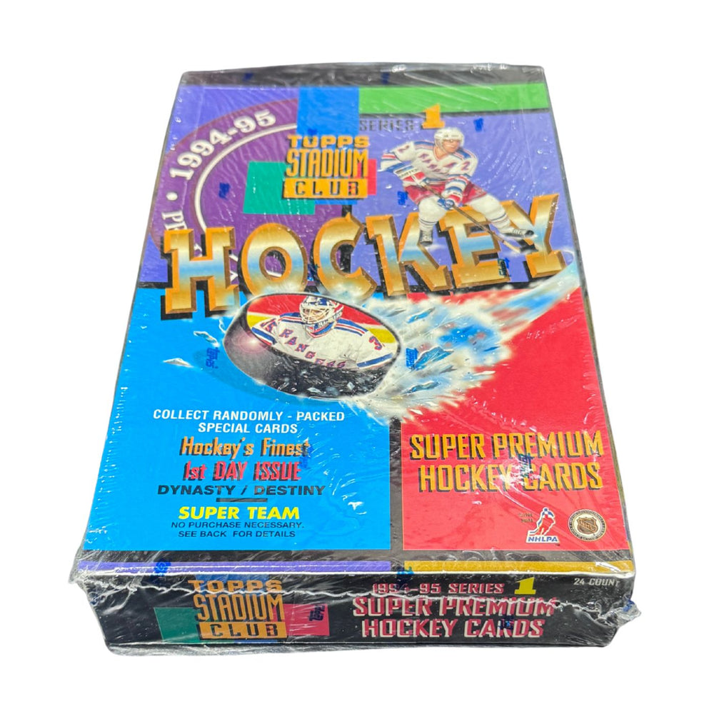 1994/95 Topps Stadium Club Series 1/ One Hockey Hobby Box/Pack - Pastime Sports & Games