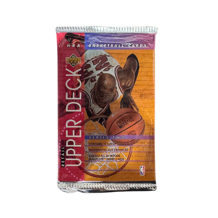 1993/94 Upper Deck Series 2 / Two NBA Basketball Pack / Box - Pastime Sports & Games