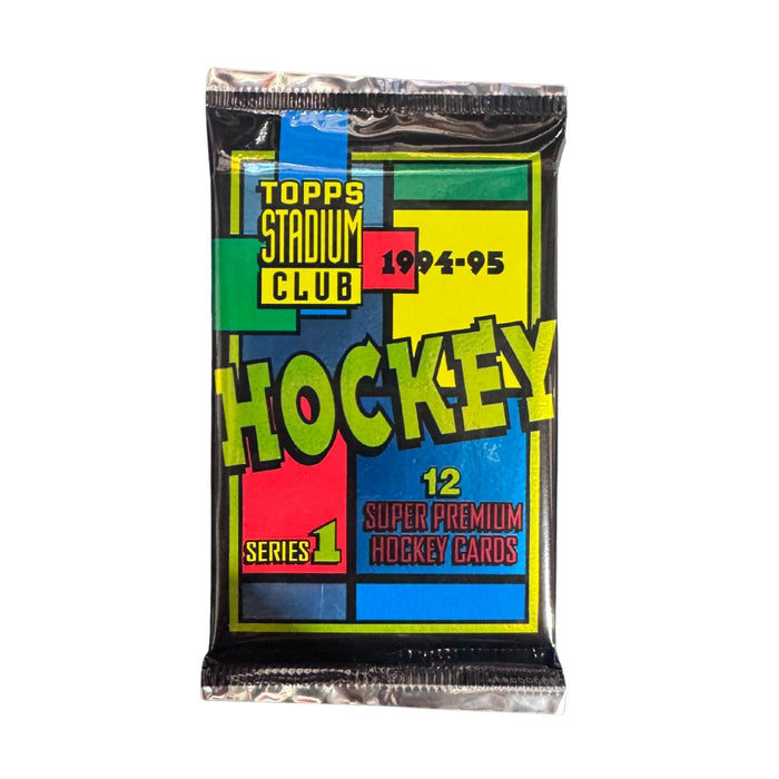 1994/95 Topps Stadium Club Series 1/ One Hockey Hobby Box/Pack - Pastime Sports & Games