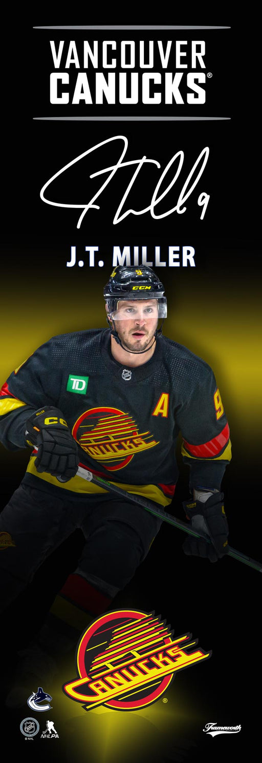 J.T. Miller Vancouver Canucks Skate 5x15 Player Plaque - Pastime Sports & Games