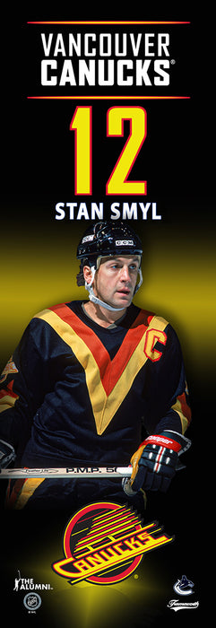 Stan Smyl Vancouver Canucks 5x15 Player Plaque