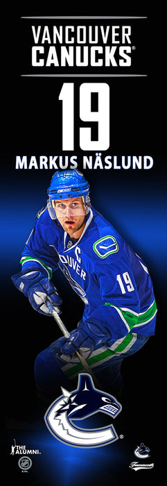 Markus Naslund Vancouver Canucks 5x15 Player Plaque