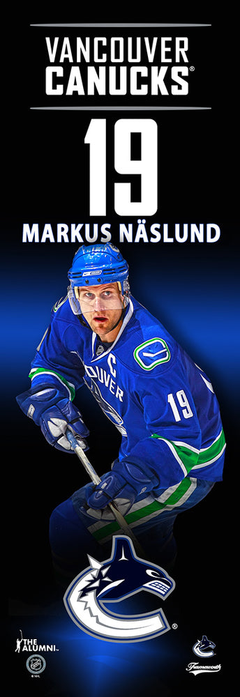 Markus Naslund Vancouver Canucks 5x15 Player Plaque