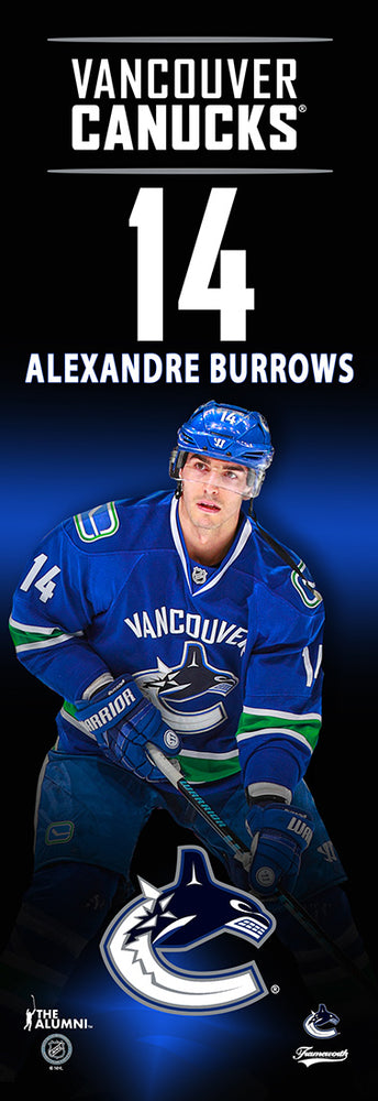 Alexandre Burrows Vancouver Canucks 5x15 Player Plaque