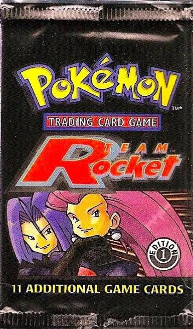 Pokemon Team Rocket Booster Pack