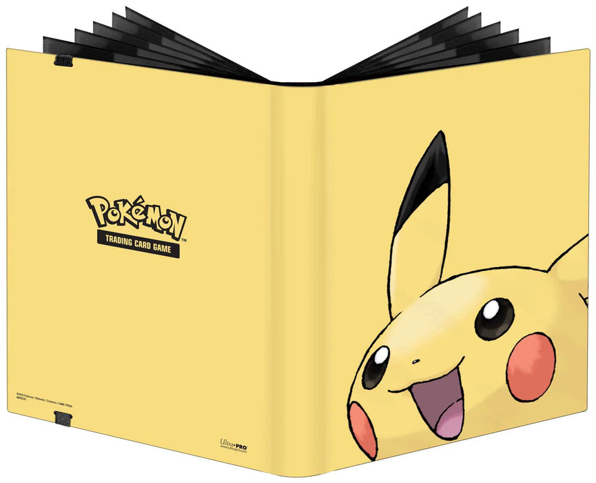 Ultra Pro 9-Pocket Pro-Binder Pokemon Pikachu Face - Pastime Sports & Games
