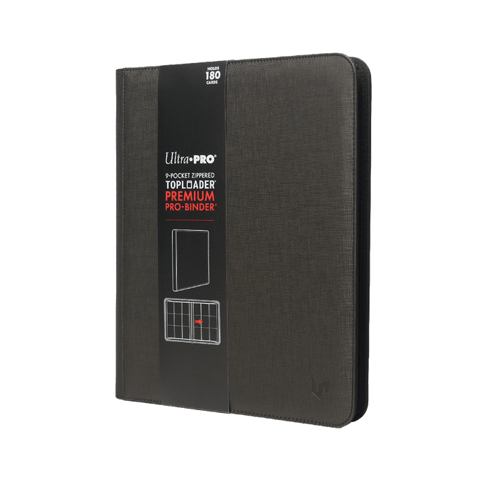 Ultra Pro 9-Pocket Zippered Premium Toploader Pro-Binder