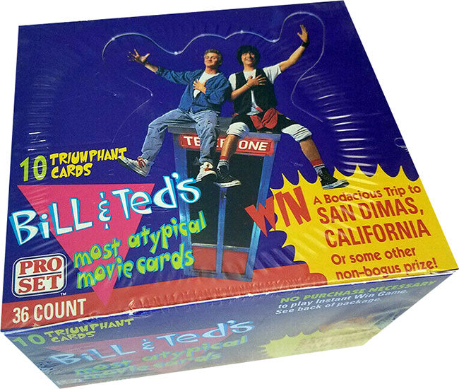 1991 Pro Set Bill & Ted's Most Atypical Movie Cards - Pastime Sports & Games