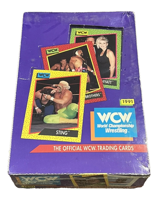 1991 Impel WCW World Championship Wrestling Trading Card Box