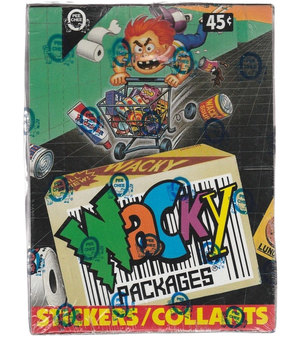 1992 O-Pee-Chee Wacky Packages Stickers Box - Pastime Sports & Games
