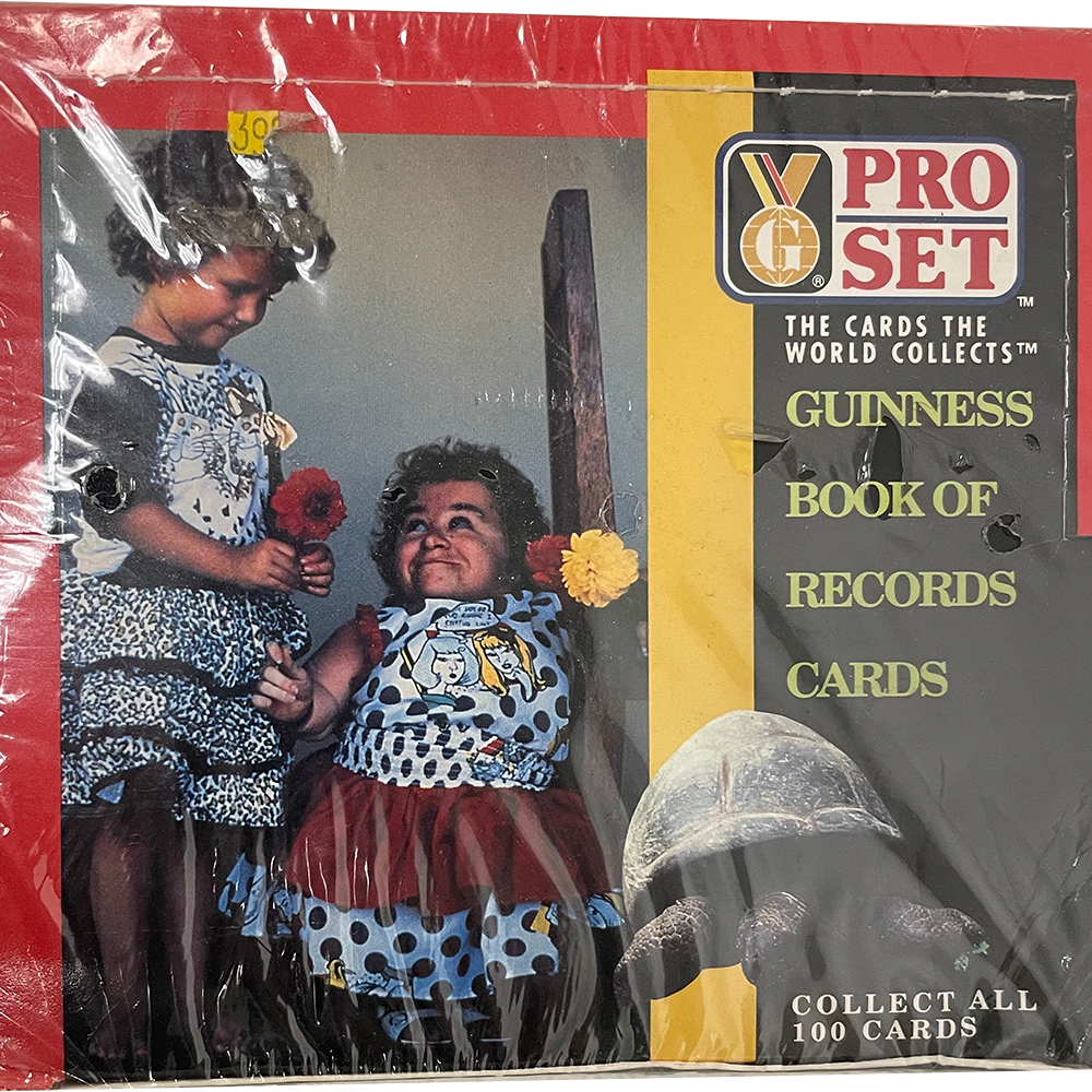 1992 Pro Set Guinness Book Of World Records Box - Pastime Sports & Games