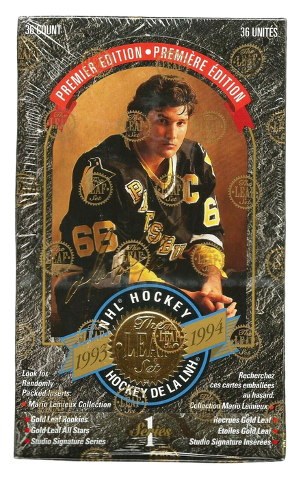 1993/94 Leaf Series 1 / One NHL Hockey Hobby Box/Pack
