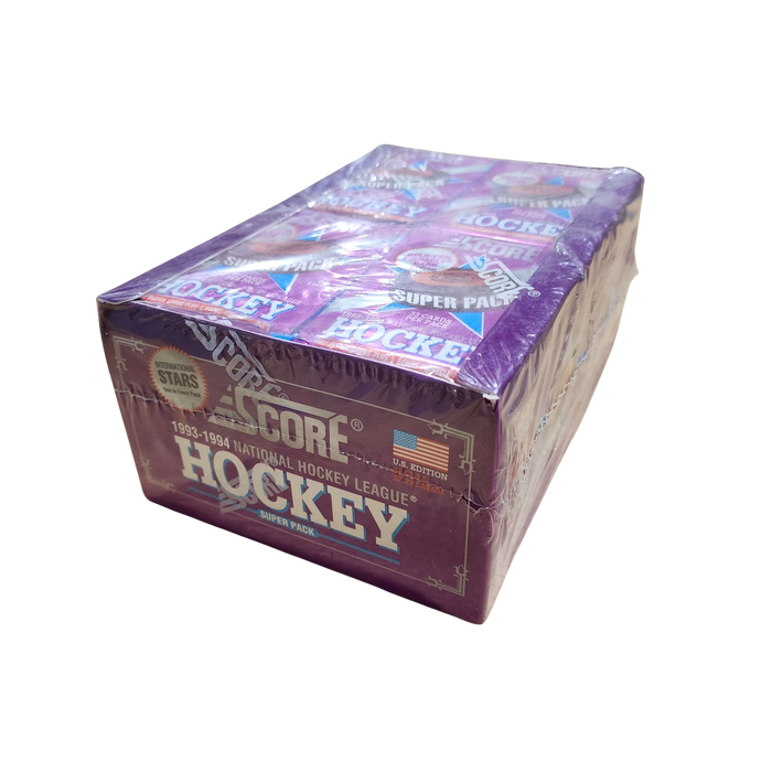 1993/94 Score NHL Hockey American Edition Super Pack/Box