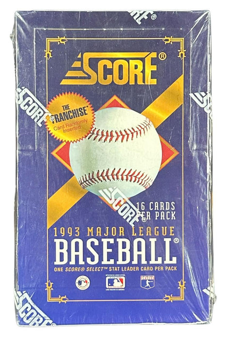 1993 Score MLB Baseball Hobby Box