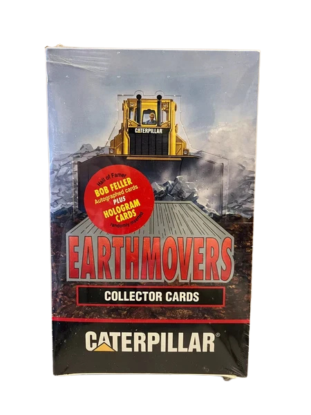 1993 TCM Caterpillar Earthmovers Series 1 Collector Cards Box