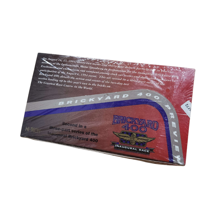 1994 Hi-Tech Brickyard 400 Inaugural Race Trading Card Box