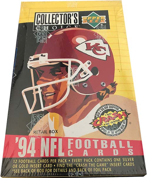 1994 Upper Deck Collector's Choice NFL Football Retail Box