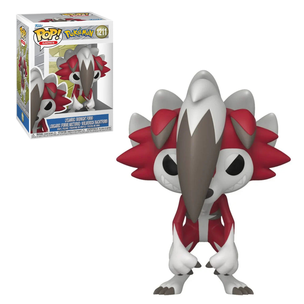Funko Pop! Pokemon Lycanroc (Midnight Form) #1211
