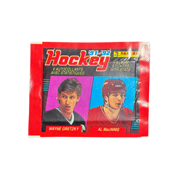 1991/92 Panini NHL Hockey Album Stickers Pack/Box