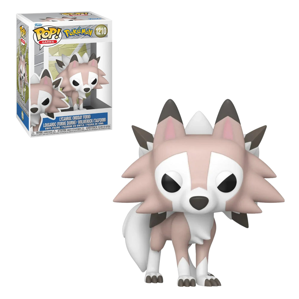 Funko Pop! Pokemon Lycanroc (Midday Form) #1210