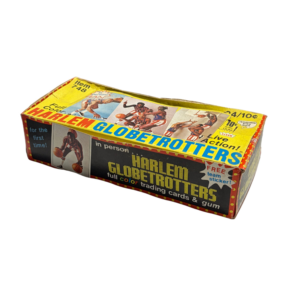 1971 Fleer Harlem Globetrotters Cards EMPTY Box
