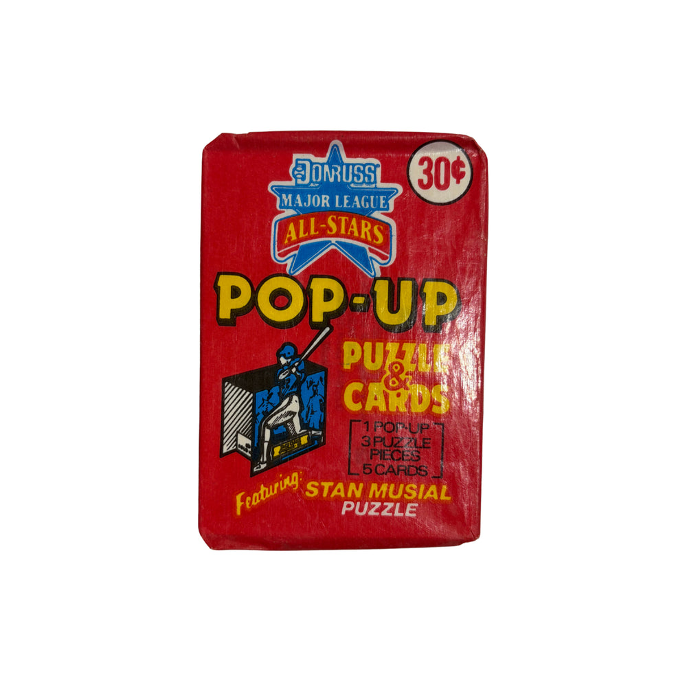 1988 Donruss Baseball All-Star Pop-Up Cards