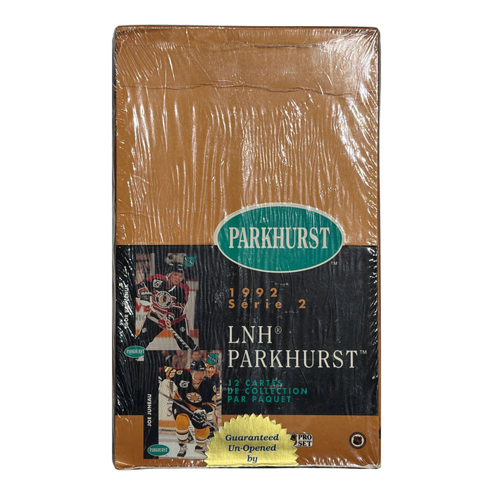 1991/92 Parkhurst Series 2/Two NHL Hockey Hobby Box