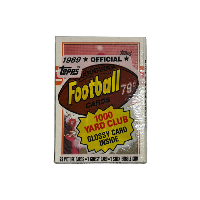 1989 Topps NFL Football Cello Pack/Box