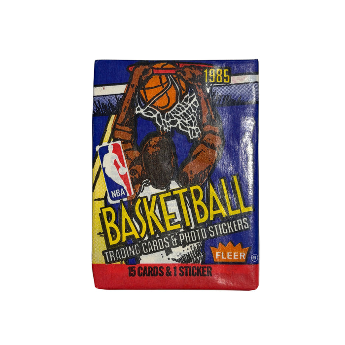 1989/90 Fleer NBA Basketball Wax Box/Pack