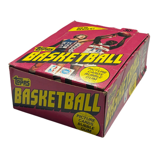 1981/82 Topps Basketball Wax Box