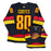 Braeden Cootes Vancouver Canucks Black Custom Stitched Fanatics 2024 Alternate Jersey
