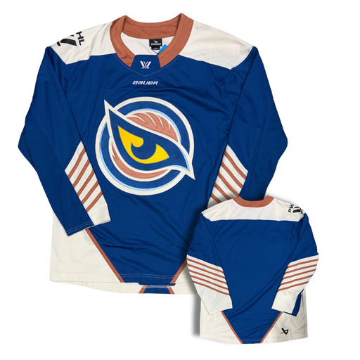 Blank Vancouver Goldeneyes 2026 PWHL Hockey Blue Home Jersey - Pastime Sports & Games