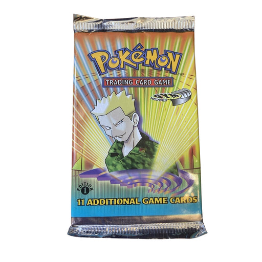 Pokemon Gym Heroes Booster Pack (Unlimited/1st Edition)