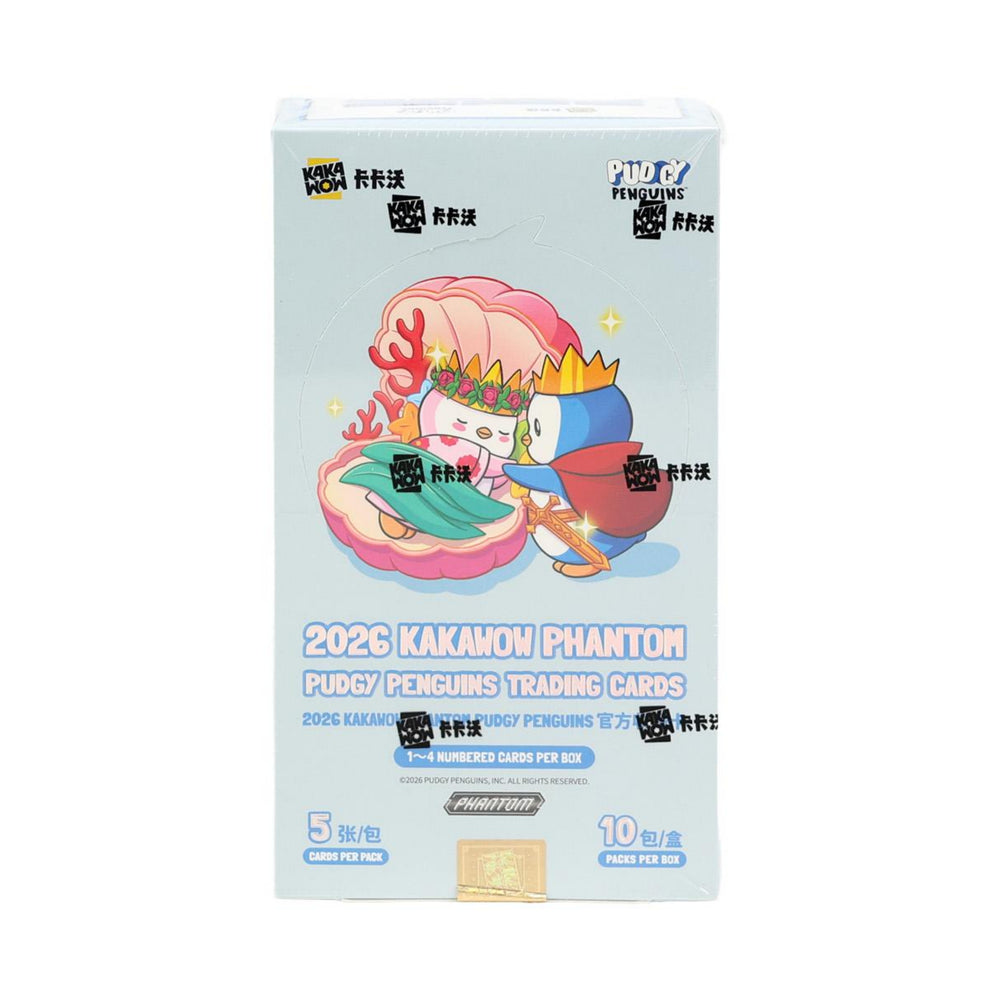 2026 Kakawow Phantom Pudgy Penguins Trading Card Hobby Box