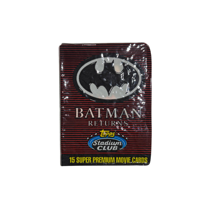 1991 Topps Stadium Club Batman Returns Wax Pack