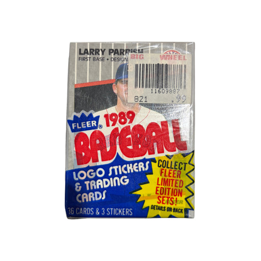 1989 Fleer Baseball Cello Pack (Billy Ripken FF Variations)