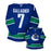 Brendan Gallagher Vancouver Canucks Fanatics Custom Stitched Blue Orca Jersey