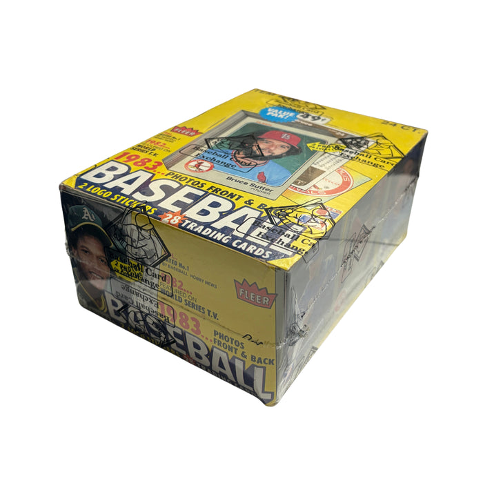 1983 Fleer MLB Baseball Cello Box