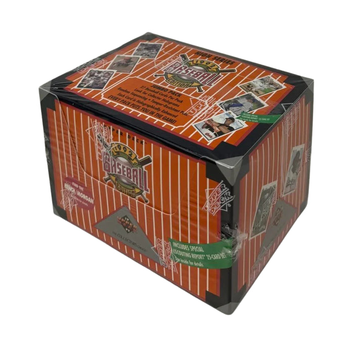 1992 Upper Deck High Series MLB Baseball Jumbo Box