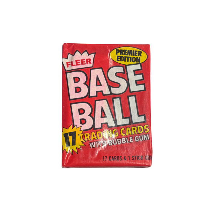 1981 Fleer MLB Baseball Wax Box