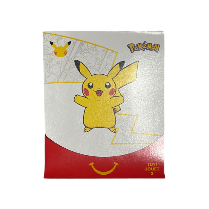 Pokemon 2021 Happy Meal Toy 1 & 2 25th Anniversary Booster Pack