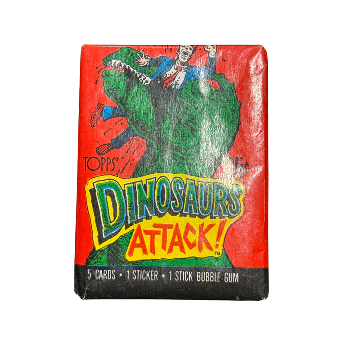 1988 Topps Dinosaurs Attack! Trading Card Pack/Box