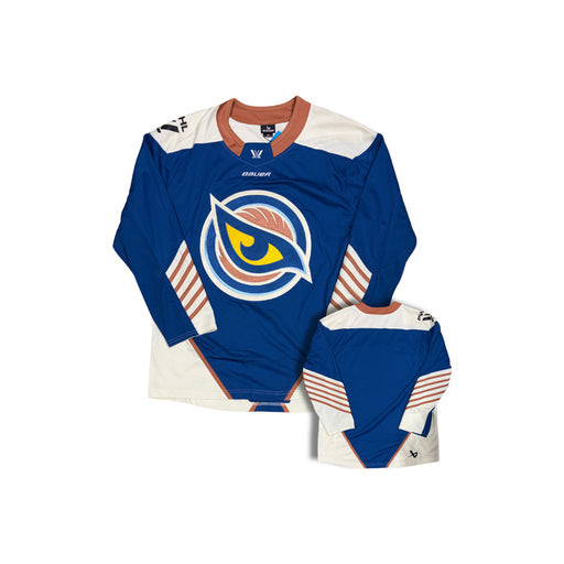 Vancouver Goldeneyes 2026 PWHL Hockey Blue Home Youth Jersey - Pastime Sports & Games