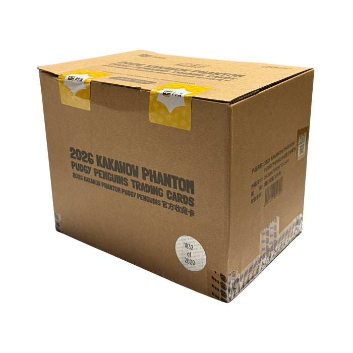 2026 Kakawow Phantom Pudgy Penguins Trading Card Hobby Box