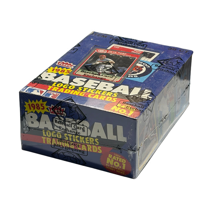 1985 Fleer MLB Baseball Wax Box