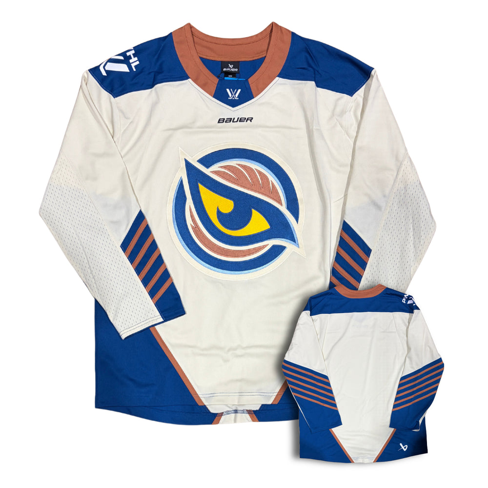 Vancouver Goldeneyes 2026 PWHL Hockey Beige Away Jersey