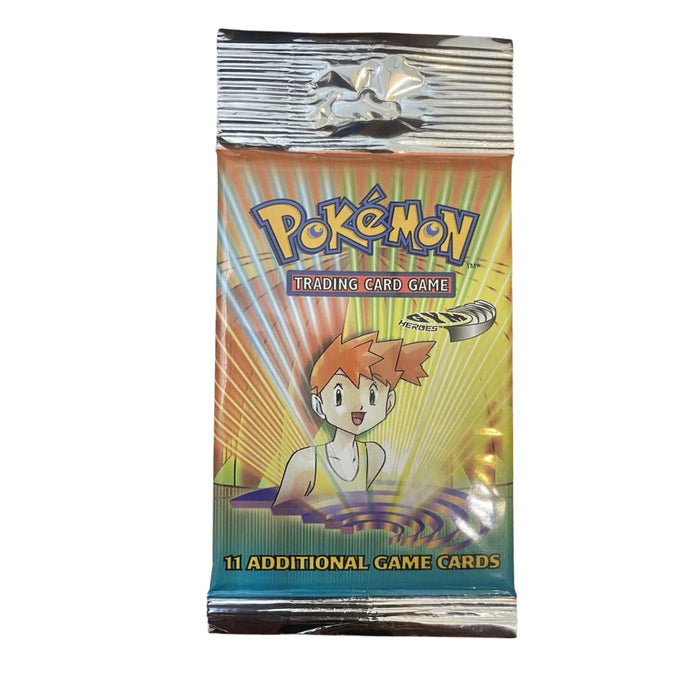 Pokemon Gym Heroes Booster Pack (Unlimited/1st Edition)