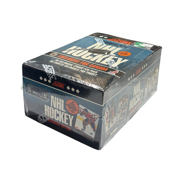 1992/93 Score NHL Hockey Hobby Super Pack Jumbo Box