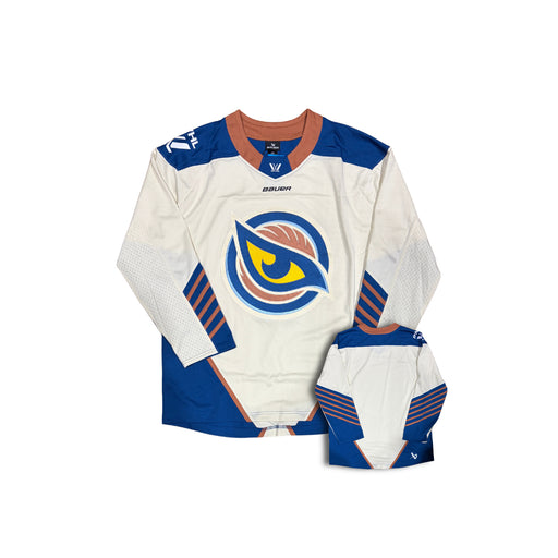 Vancouver Goldeneyes 2026 PWHL Hockey Beige Away Youth Jersey - Pastime Sports & Games