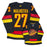 Caleb Maholtra Vancouver Canucks Fanatics Custom Stitched Black Alternate Jersey